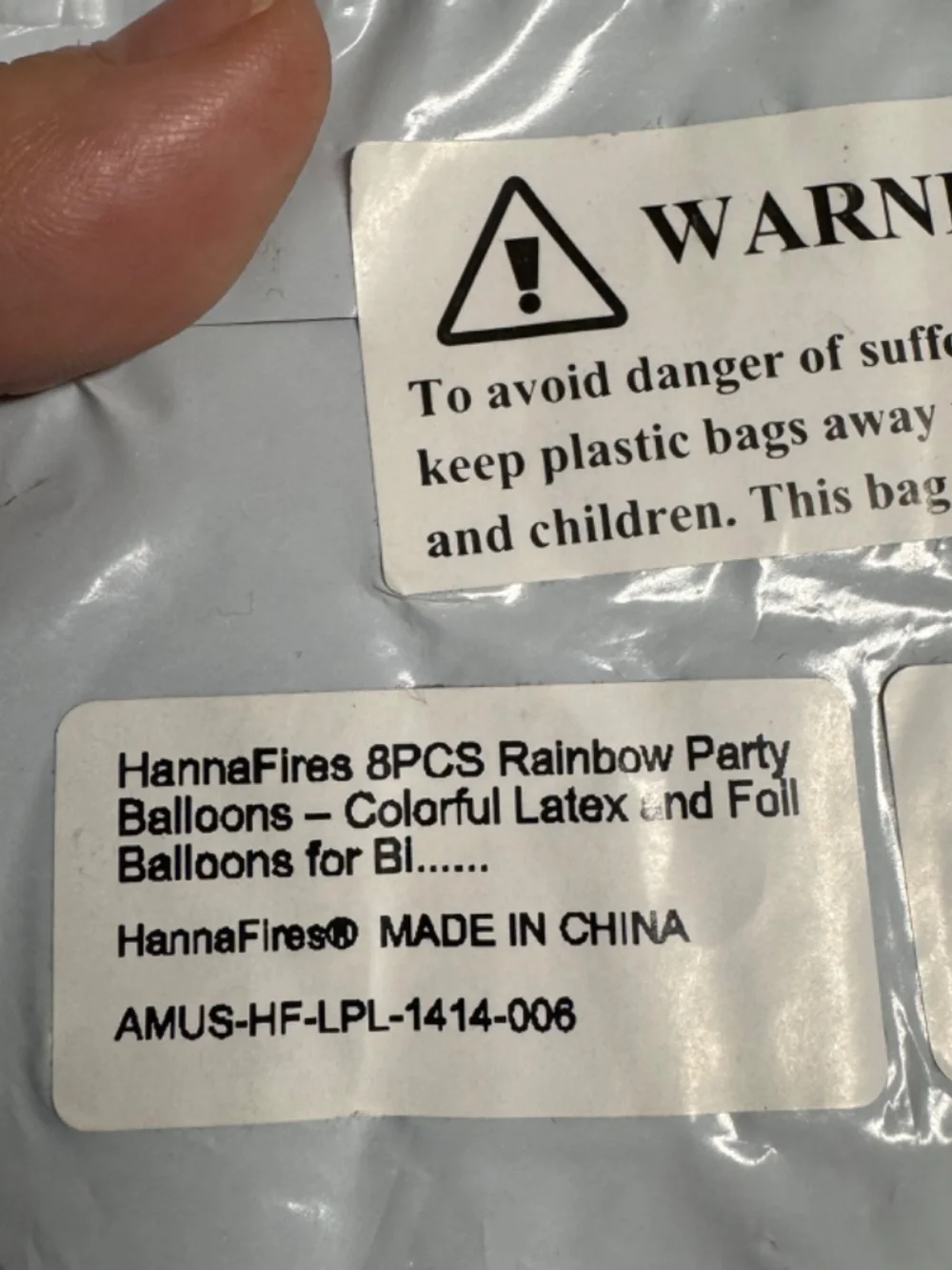 NIP 8pc Rainbow Pride Love Is Love Balloon Party Decor Set